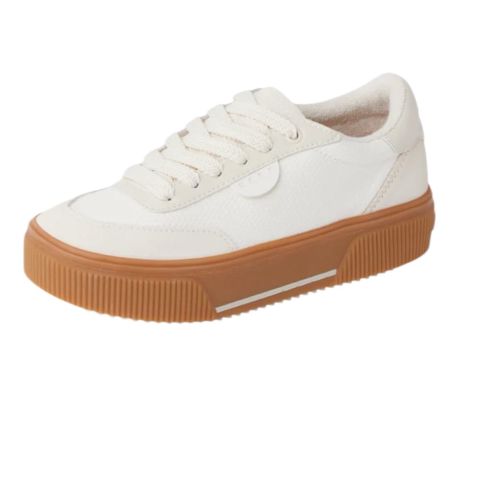Reef Cream and Brown Platform Sneakers - Picture 15 of 15